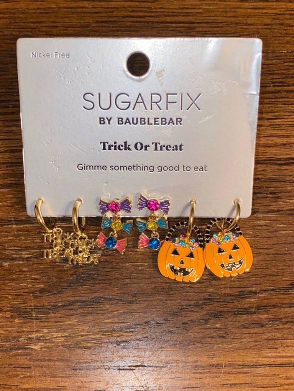 BaubleBar Sugarfix Halloween Earrings Set
